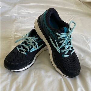 Brooks Black and Teal Women's Running Shoes
